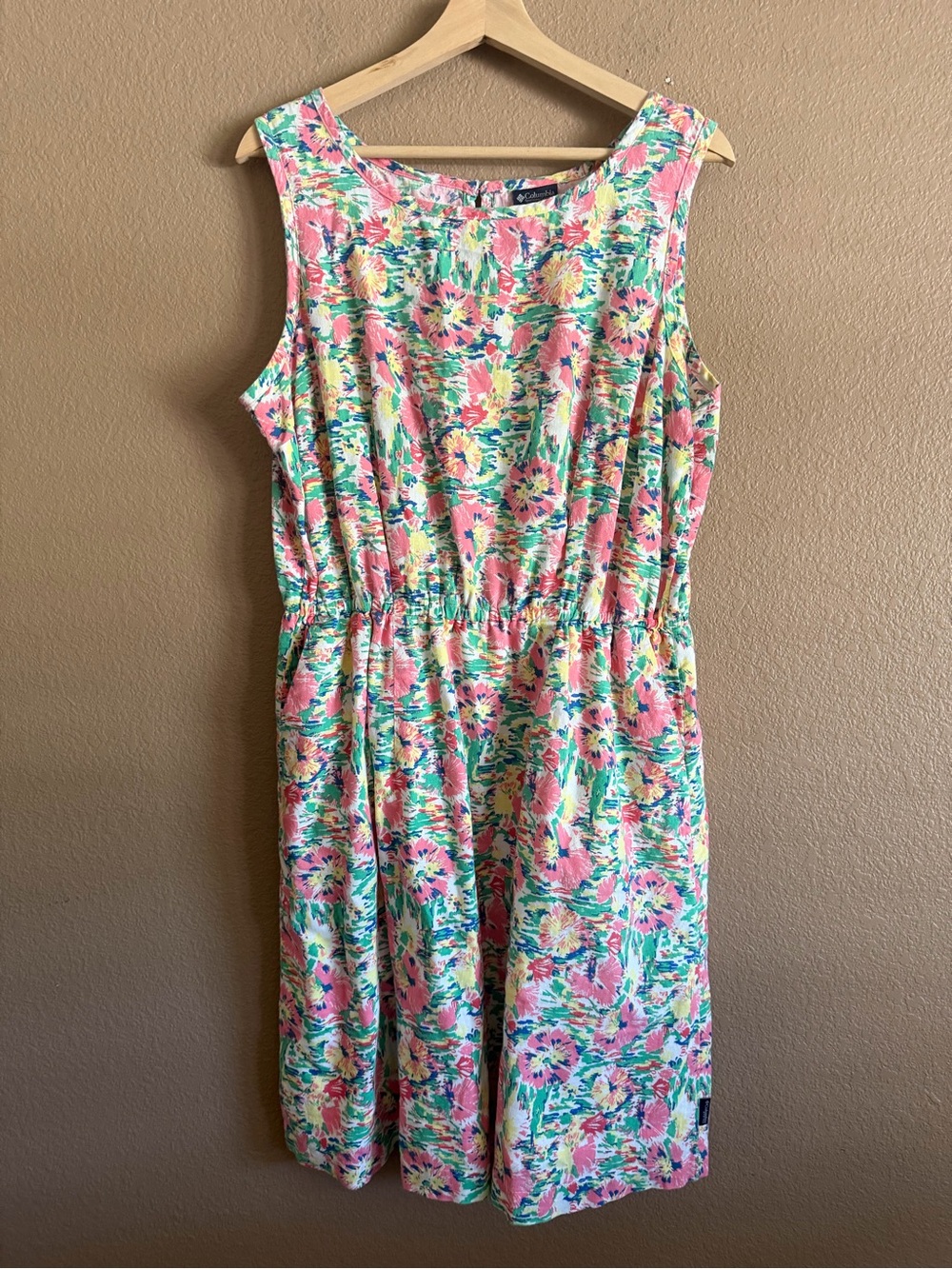 Columbia PFG Floral Tank Dress with Pockets Size  XL